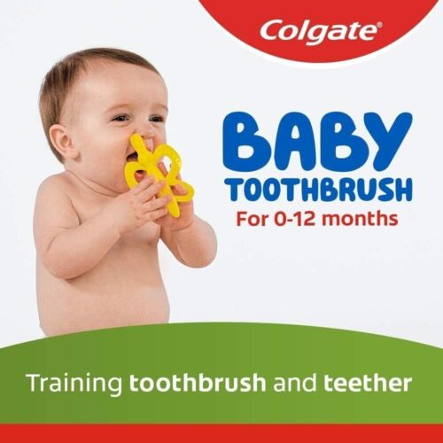 Colgate Baby Toothbrush and Teether, BPA Free (Pack of 2) - Picture 2 of 7