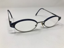 Brendel Eyeglass Frame Vintage Mod 4628 Col 3 Germany 47-19-135 Blue Gun KL34