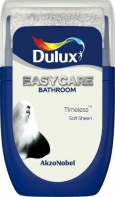 Dulux Easycare Bathroom Tester Pot Soft Sheen 30ml All Colours