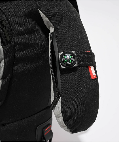 ZAINO ORSACCHIOTTO SPRAYGROUND SQUALO IN PARIGI BORSA PORTAMONETE NERO *ESAURITO* 🧸 - Foto 7 di 12