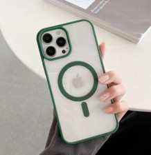 Magnetic MagSafe Clear Case For iPhone 17 Pro Max 16Pro 15 14 13 12 11 SE XS 17E