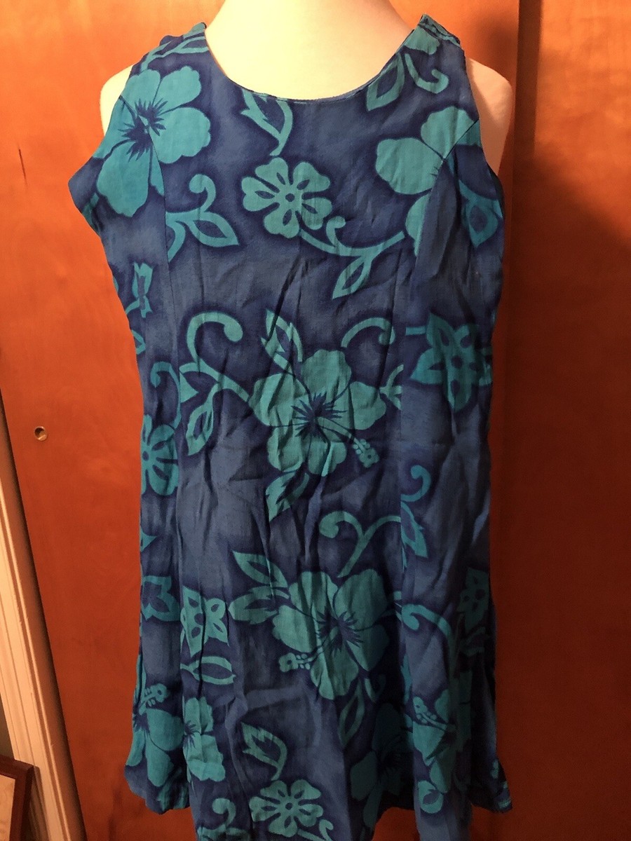 Big Hed Designs Sleeveless Dress Size x-Small. 100% Rayon. Made In USA