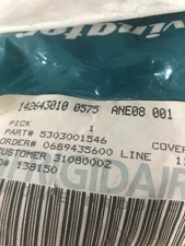 OEM frigidaire refrigerator cover part#5303001546 #h5b4