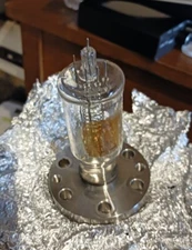 Flanged Ion Tube  "Tested" Both Filaments Good SHIPS $4