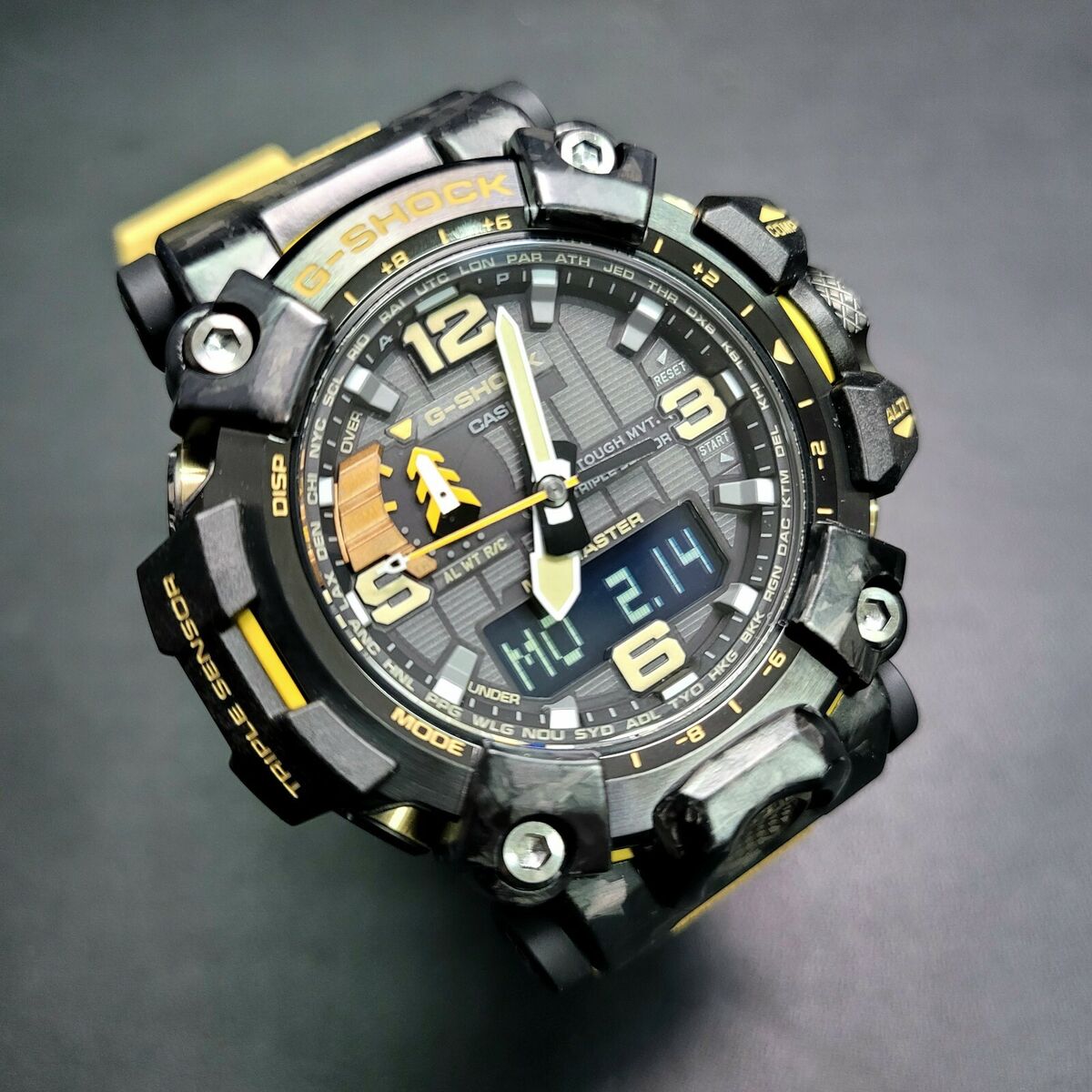 CASIO G-Shock GWG-2000-1A5 MudMaster Carbon Radio Triple CASIO G-Shock GWG-2000-1A5 MudMaster Carbon Radio Triple