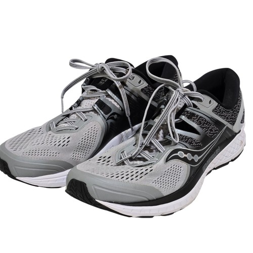Saucony Omni ISO Shoes Mens 11/45 gray Running Comfort Walking Everun Sneakers - Picture 2 of 11