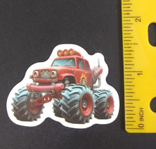 Bright Colorful Monster Truck Sticker AK 