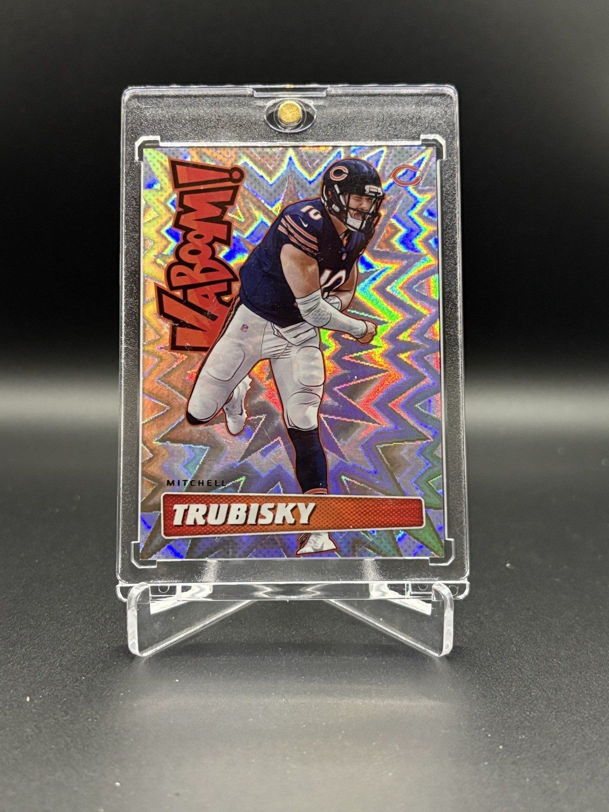 2019 Panini Absolute Mitch Mitchell Trubisky Kaboom! #K-MT Bears Case Hit
