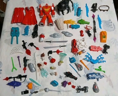 Transformers Transformers Rodimus Marvel Super Hero Mashers Lot Parts Guns Hands