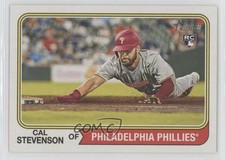 2023 Topps Heritage High Number Cal Stevenson #508 10vb