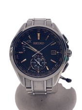SEIKO Solar Watch Analog BLK 8B63 0AV0