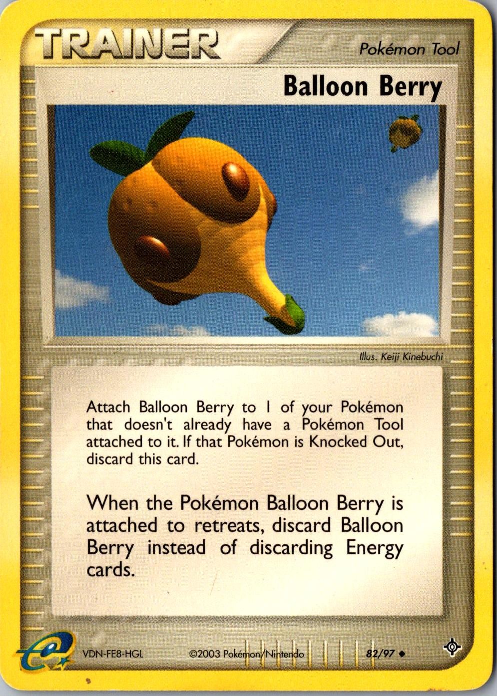 Balloon Berry 82/97 Uncommon Dragon LP Pokemon Card