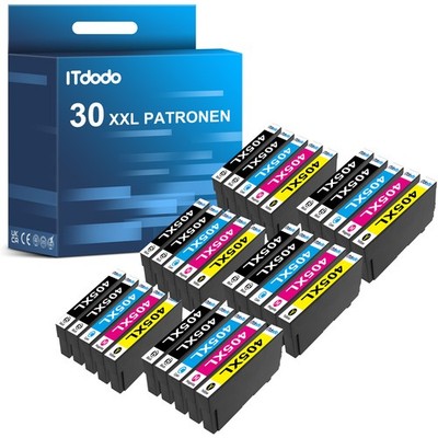 XXL Patronen für 405XL WorkForce Pro WF 3820 4820 4825 3825 4830 7835 7310 7830.