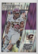 2016 Panini Prizm Collegiate Draft Picks Purple Flash 89/99 Thomas Rawls #92 ms9