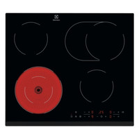 Electrolux LRR6436 4 Zone Built-In Ceramic Glass Hob Touch Timer Black