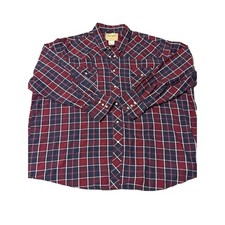 Wrangler Pearl Snap Multicolor 3XL Long Sleeve VTG 90's Western Shirt