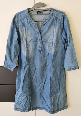 Jeanskleid, Jeanshemd, Jeansbluse, Jean Pascal, Gr. 38, schöne Details, s. Fotos