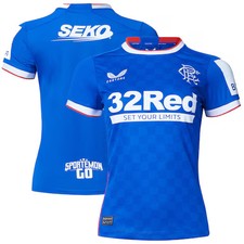 Image of Glasgow Rangers Home Shirt 2022-23 - Womens