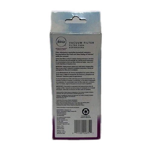 LOT OF 6 - Febreze Bissell Style 12 Vacuum Filter, Spring & Renewal, New - Picture 2 of 2