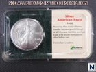 NobleSpirit 2000 American SILVER Eagle SUPERB GEM BU in Informative Display Case