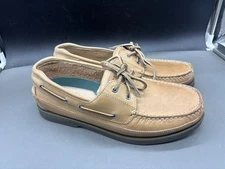 Men’s Sperry Mako 2 Eye Oak Boat Shoes 11 Wide New