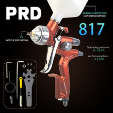 PORPHIS PRD-817 VS Type Split Nozzle 1.3mm Automotive Spray Gun