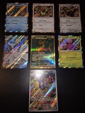 Pokémon - Lotto 7 Carte Destino Di Paldea - 4 Baby Shiny - Miraidon Gold Ita Nm