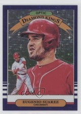 2019 Donruss Optic Diamond Kings Purple Stars Prizm 1/125 Eugenio Suarez #25 2a9