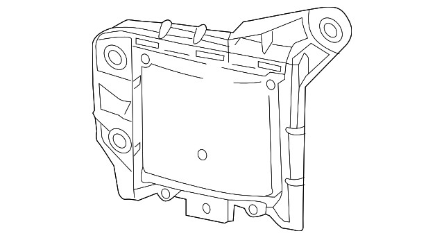 Radar de punto ciego para Nissan Rogue Sport 2019-2022 (P/N 284K0-HV03A)