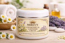 100% Natural Intense Skin Soothing And Healing Cream Chamomile & Lavender 50ml