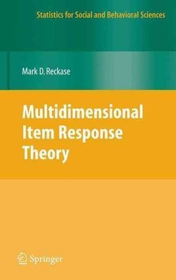 Multidimensional Item Response Theory by M.D. Reckase (English) Hardcover Book