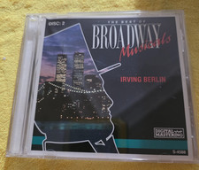 THE BEST OF BROADWAY MUSICALS   DISC 2    IRVING BERLIN     CD