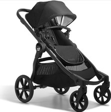Baby Jogger City Select 2 Stroller Lunar Black Single to Double Convertible