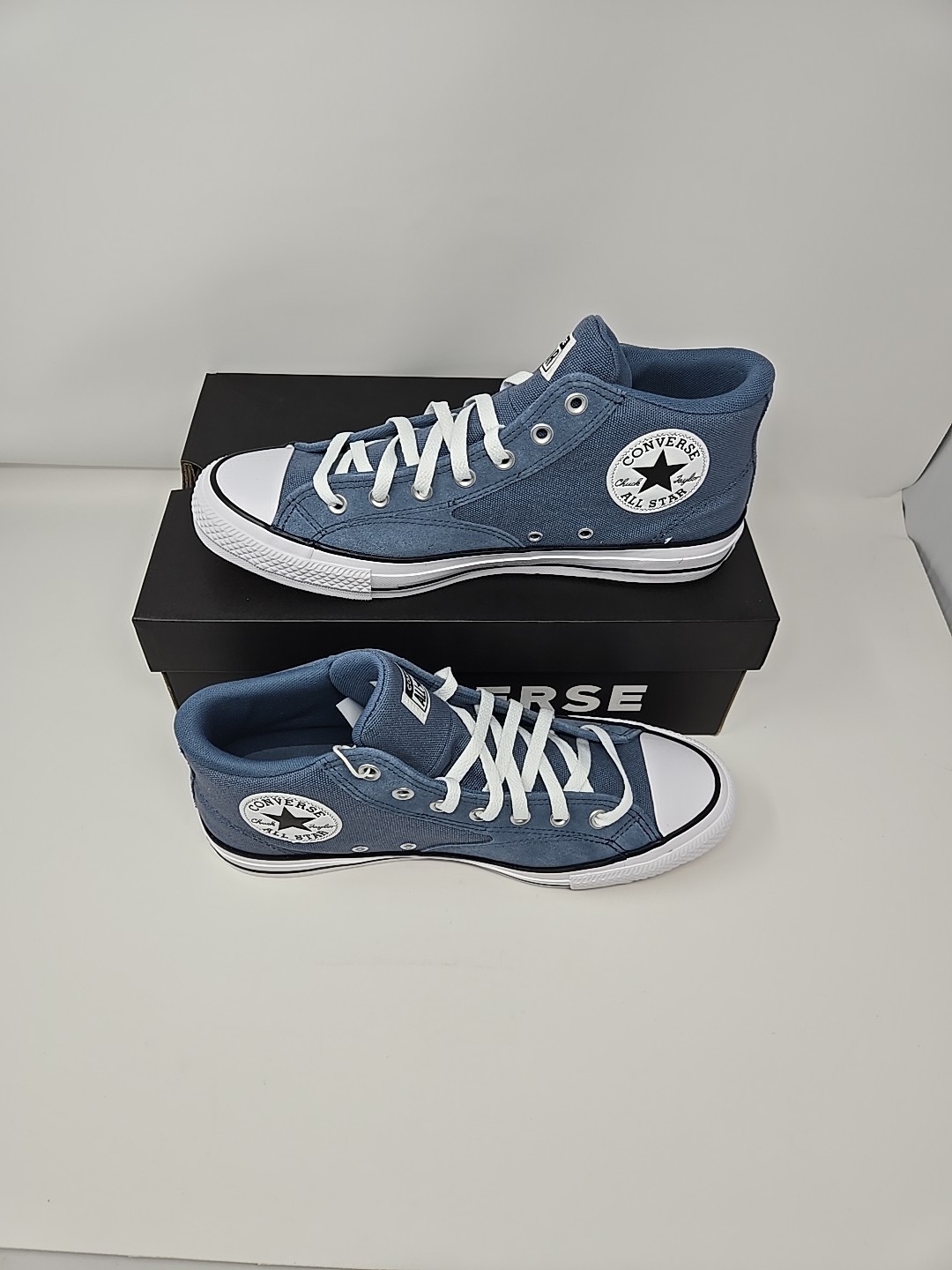 Converse Chuck Taylor All Star Mid Mens Sneakers Blue Size 11 A11452C-image