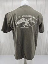 Duck Commander T-Shirt Mens XL Crewneck Graphic Logo Print Green