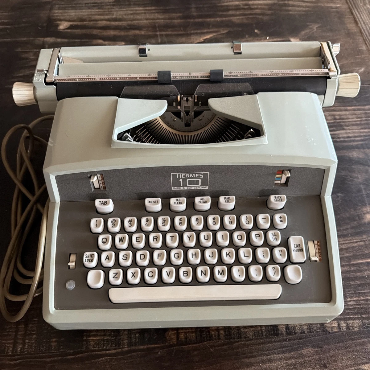 タイプライター　HERMES Ambassador、　動作確認済み　スイス製 Hermes Ambassador Typewriter for sale | eBay