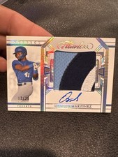 2024 Panini Flawless Orelvis Martinez #PPA-OM Prospect Tri Color Patch Auto /25