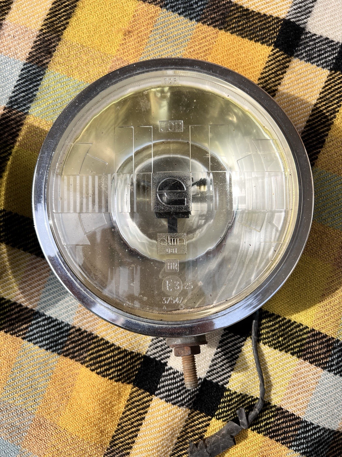Pair Italian ELMA JOD Rallye Lights  Foglights Ferrari Lamborghini FIAT Alfa