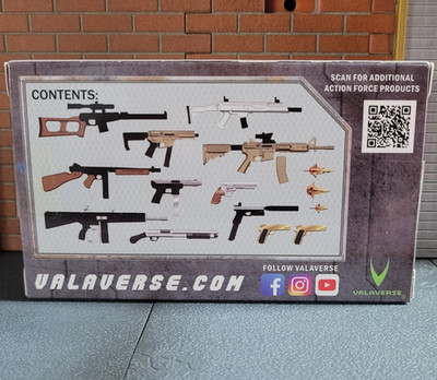 Valaverse Action Force 1/12 scale Weapons Pack Delta weapons and effect set