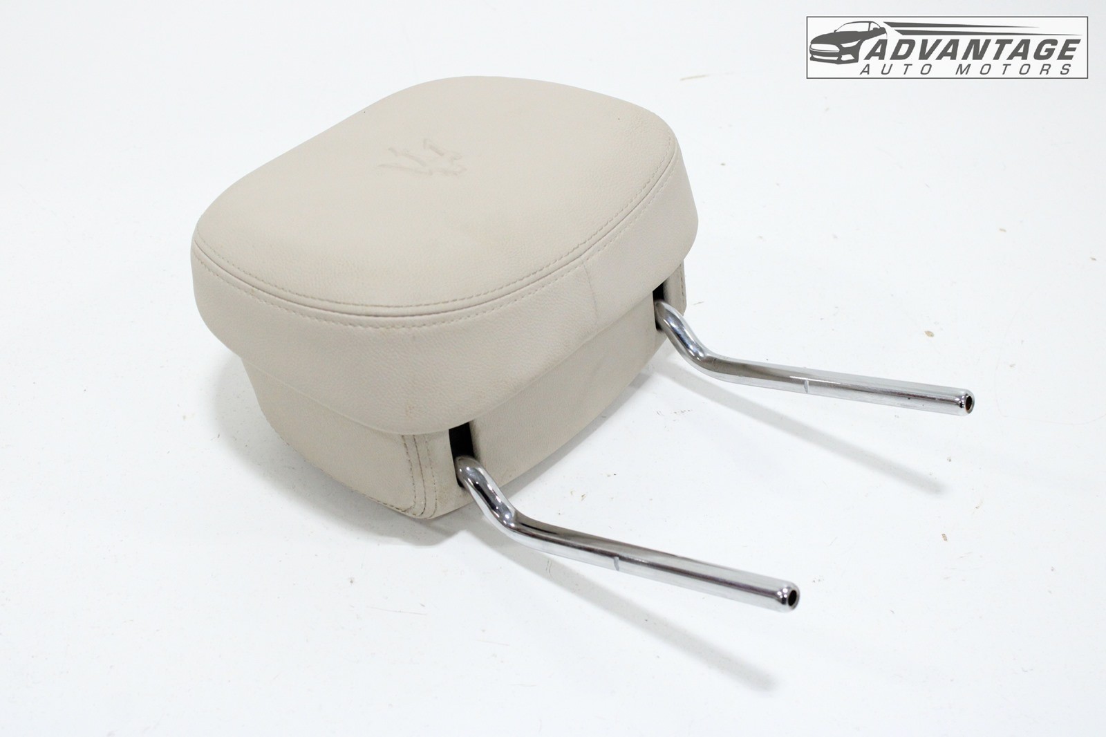 2014-2016 MASERATI QUATTROPORTE M156 FRONT LEFT OR RIGHT SEAT HEADREST BEIGE OEM
