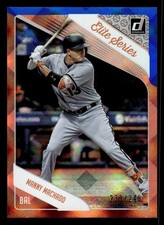 2018 DONRUSS MANNY MACHADO ES4 MINT ELITE SERIES BLUE BASEBALL BALTIMORE ORIOLES