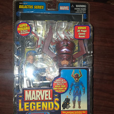 Marvel Legends Professor X Galactus Series Figure w  Comic & Wheelchair