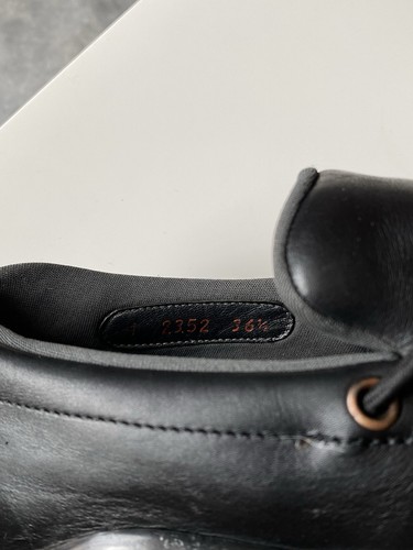 1990`s Prada Sport Loafers Cord Lock Leather Vintage Women US7 - Picture 10 of 15