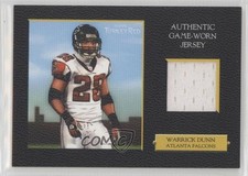 2005 Topps Turkey Red Relics Turkey Black 85/99 Warrick Dunn #TRR-WD 0b2