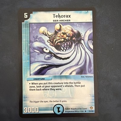 Duel Masters DM 09 23/55 NM Englisch  - Tekorax