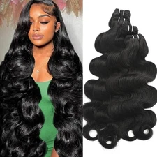 Body Wave Bundles Human Hair 18 20 22 24 Inch Body Wave Human Hair Bundles 10...