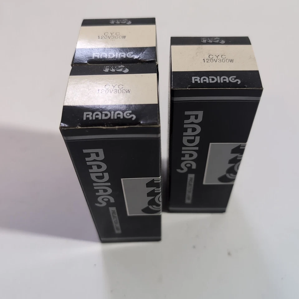 CYC проектор лампа радиусы 120 В 300 Вт лот из 3 новый из старых запасов - Изображение 2 из 2