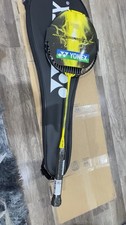 YONEX Nanoflare 1000 Play Badminton Racket Yellow with Yonex Cover and Case