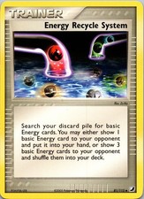 Energy Recycle System 81/115 Uncommon Unseen Forces Pokemon Lightly Played