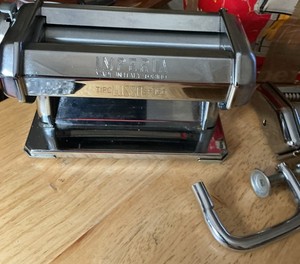 Imperia Tipo Lusso SP150 Stainless Steel Hand Crank Pasta Maker Fast Shipping